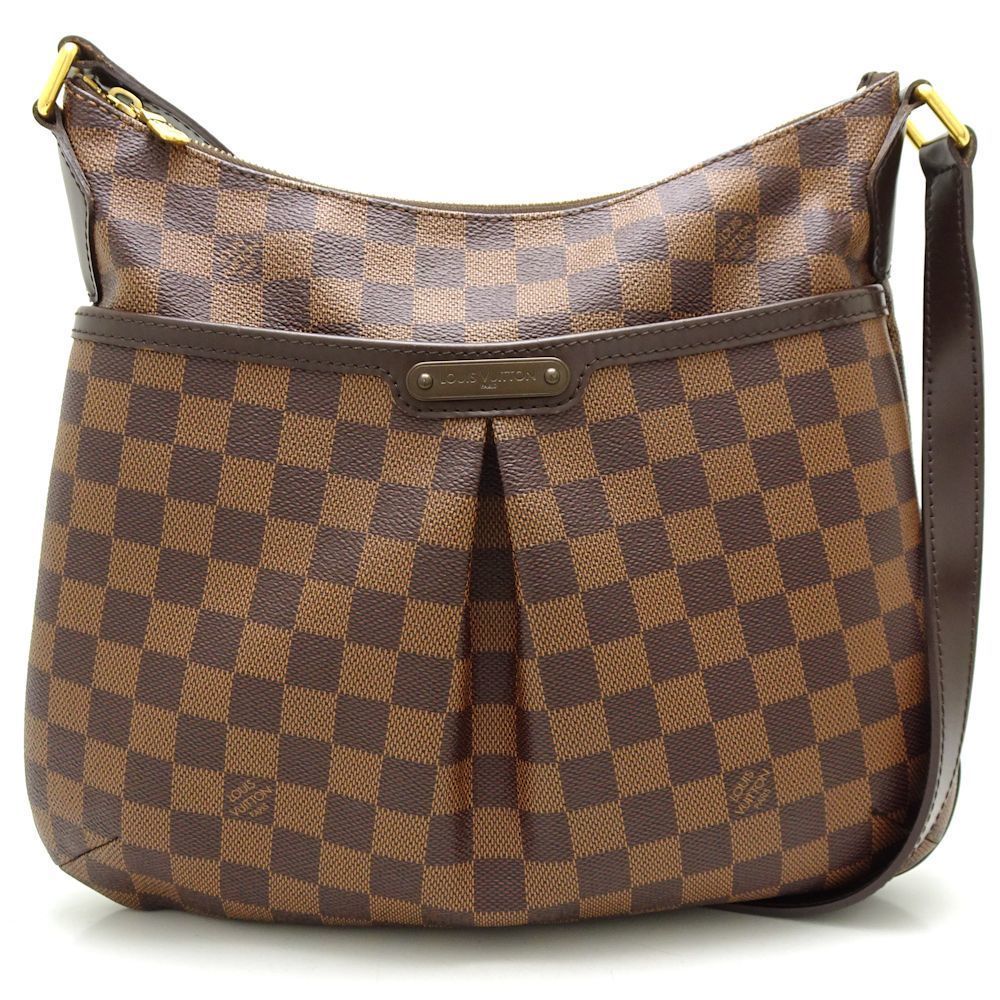 Louis Vuitton Damier Bloomsbury PM Ebene Shoulder Bag Brown